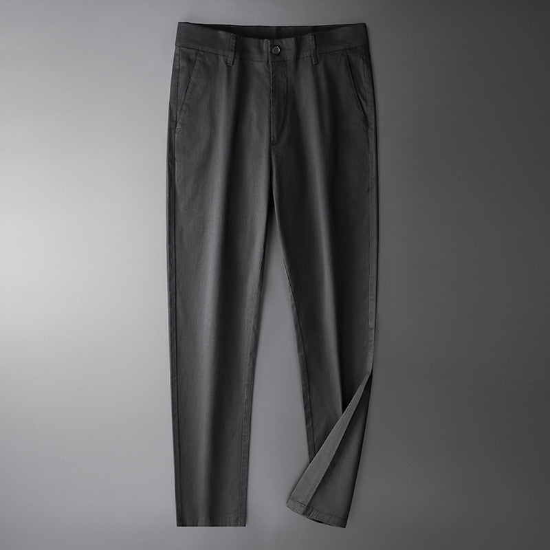 Pantaloni business casual elastic e sottili da uomo Valstrend, traspiranti e comodi per look professionale.