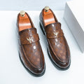 Scarpe da uomo Valstrend in pelle formali europee e americane, eleganti scarpe da lavoro per abbigliamento business.