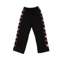 Pantaloni larghi a gamba dritta Core Graffiti Valstrend, pantaloni in tessuto con stampa graffiti e vestibilità comoda.