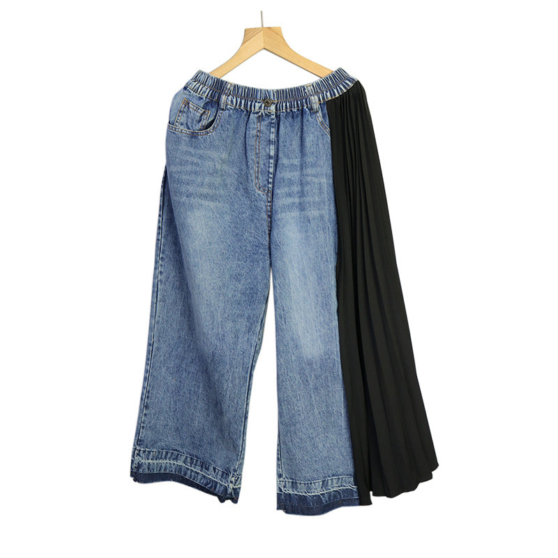 Pantaloni casual da donna Valstrend, pantaloni cropped di moda, tessuto leggero e comodo, stile trendy e adatto a look quotidiani
