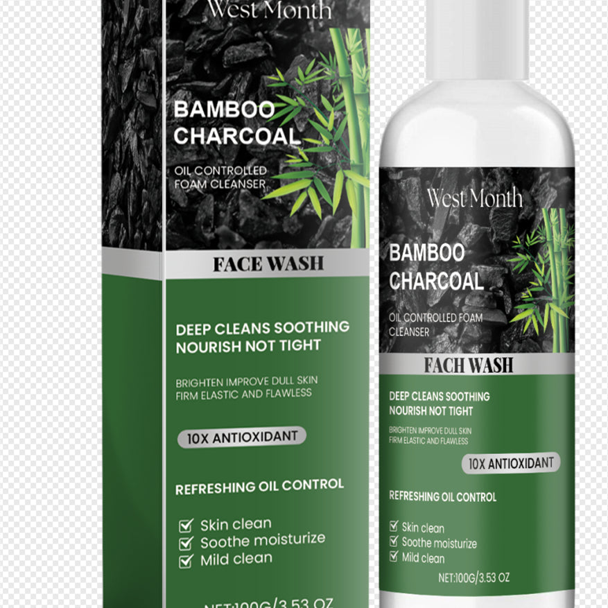 Antioxidant Charcoal Cleanser For Deep Cleansing