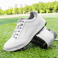 Scarpe da golf senza lacci Valstrend per uomo, stile sportivo e comodo, con suola antiscivolo e design moderno.