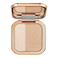 Palette di trucco correttivo a due colori Valstrend, con tonalità evidenziatrici per correggere e illuminare la pelle.