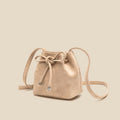 Women's Drawstring Bag Drawstring Mini Bucket Bag Special-interest Design Shoulder Bag