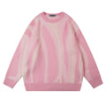 Maglione morbido e peloso stile casual per coppie, stile Loose and Lazy, marca Valstrend Shop, con dettagli di pelliccia sintetica.