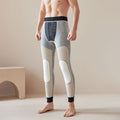 Pantaloni uomo in cotone Valstrend con supporto in grafene, fodera in pile spessa e vita elastica, ideali per il comfort e il calore