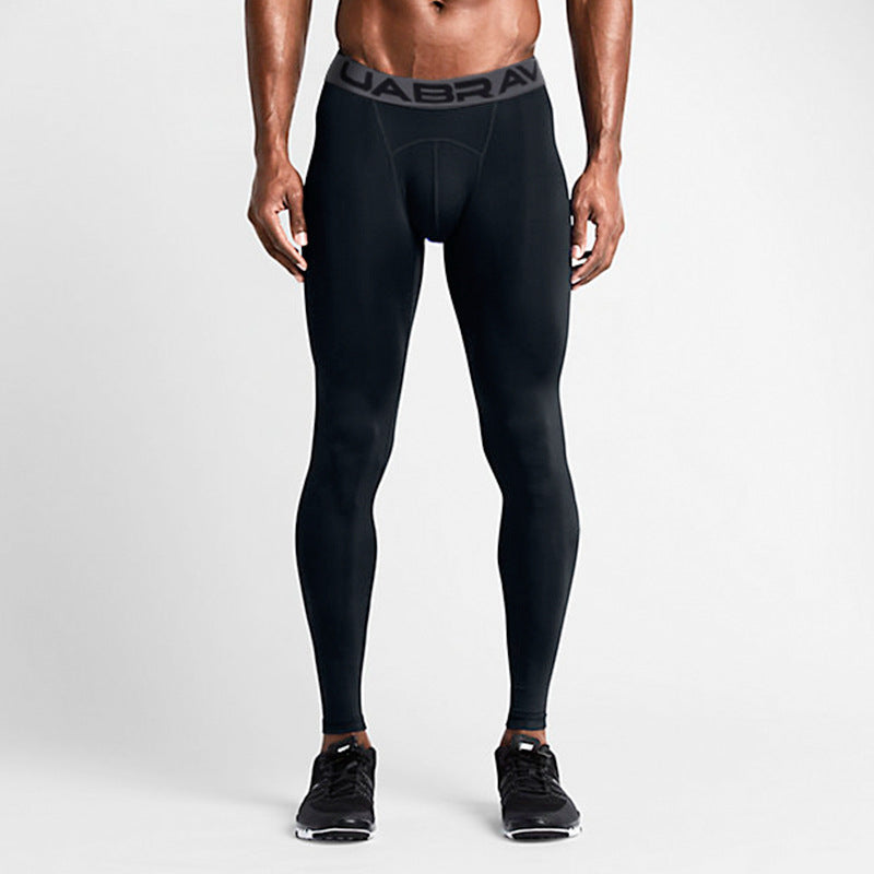 Calzamaglia sportiva da uomo Valstrend, pantaloni running traspiranti e ad asciugatura rapida, ideali per attività sportive all'aperto.