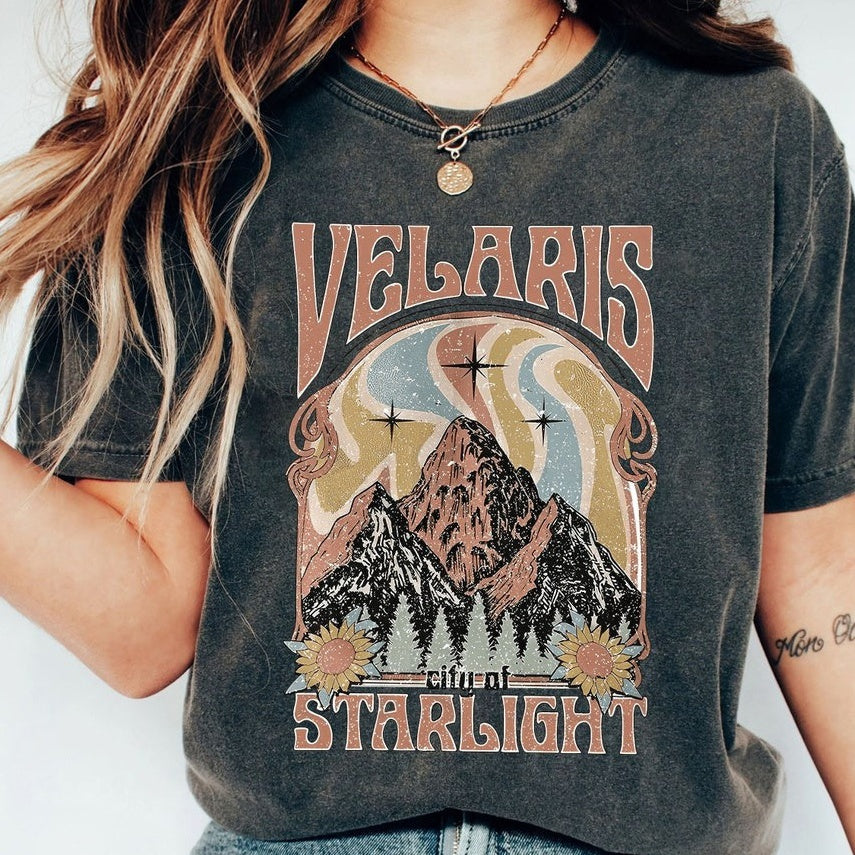 T-shirt donna Valstrend, semplice e casual con collo rotondo e maniche corte, tessuto morbido e comodo.