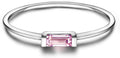Anello donna in argento sterling S925 con pietra preziosa, design raffinato per il 12° compleanno, marca Valstrend.