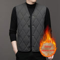 Men's Vest Alpaca Fleecefiber Thick Short