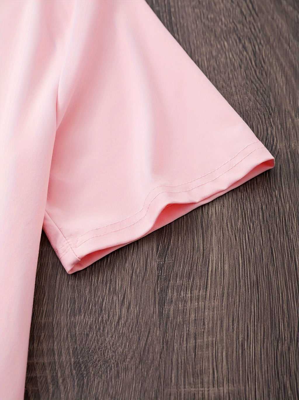 Maglietta donna Valstrend con stampa a labbra, maniche corte, collo rotondo, tessuto leggero per primavera ed estate