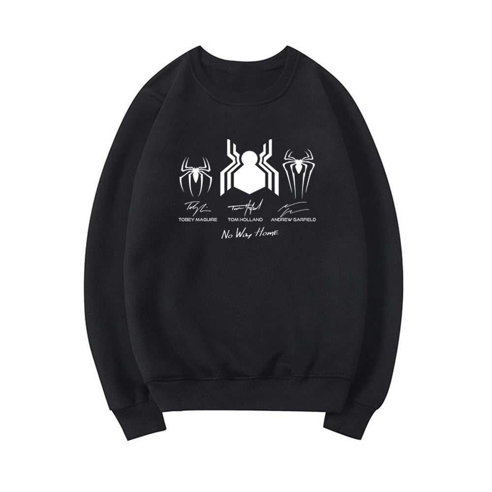 Felpa No Way Home con immagine di Peter Parker di Tom Holland, hoodie valstrend shop, stile casual e moderno