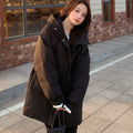 Giacca imbottita con cappuccio style loose, giacca coreana imbottita Valstrend, ottima per il freddo e il look casual.