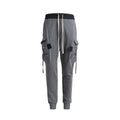 Large Pocket Drawstring Zipper With Bound Feet Small Foot Workwear Harlan Men's Slimming Pants