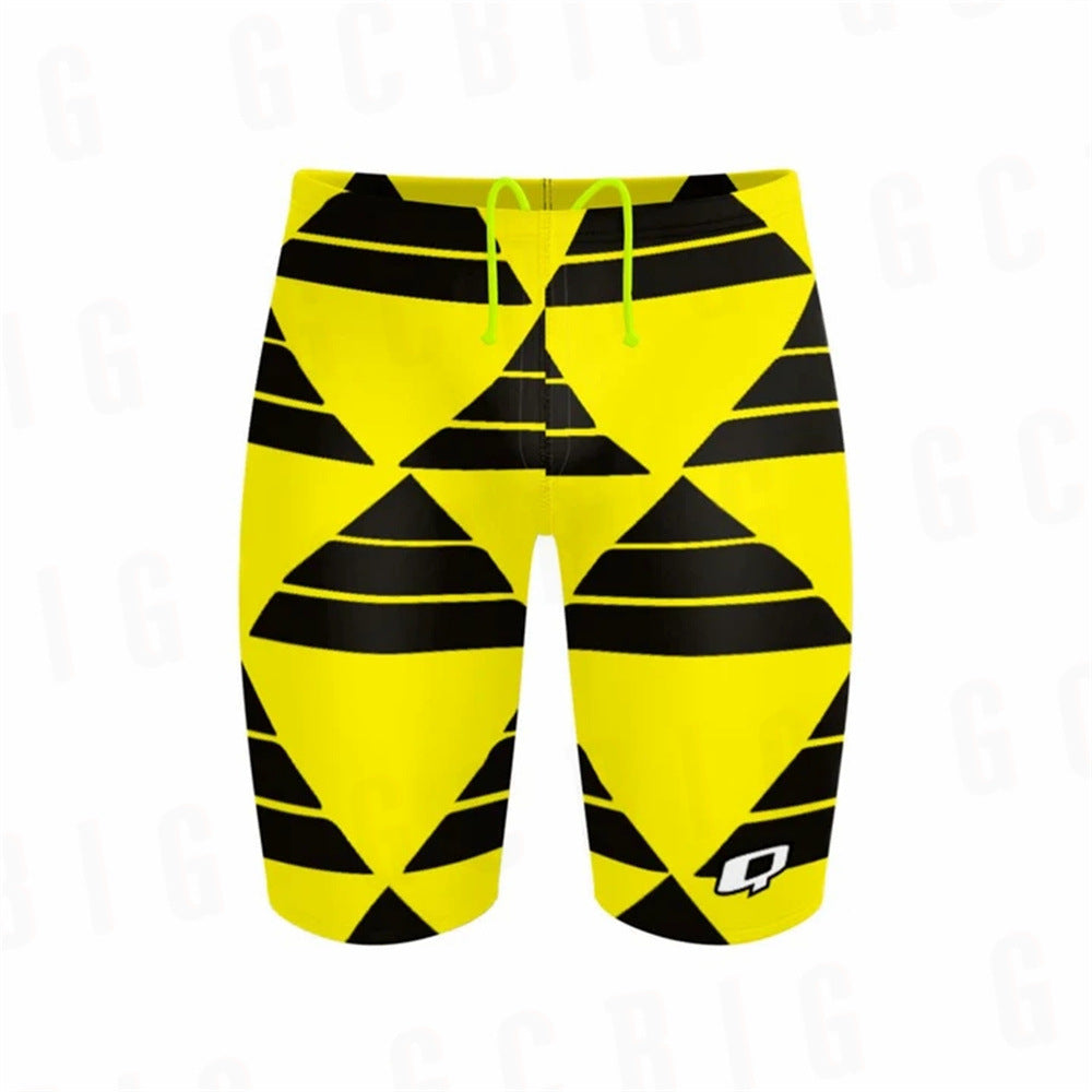 Shorts da bagno estivi da uomo Valstrend, slip boxer quick-drying e aderenti, ideali per nuotare e sport acquatici.