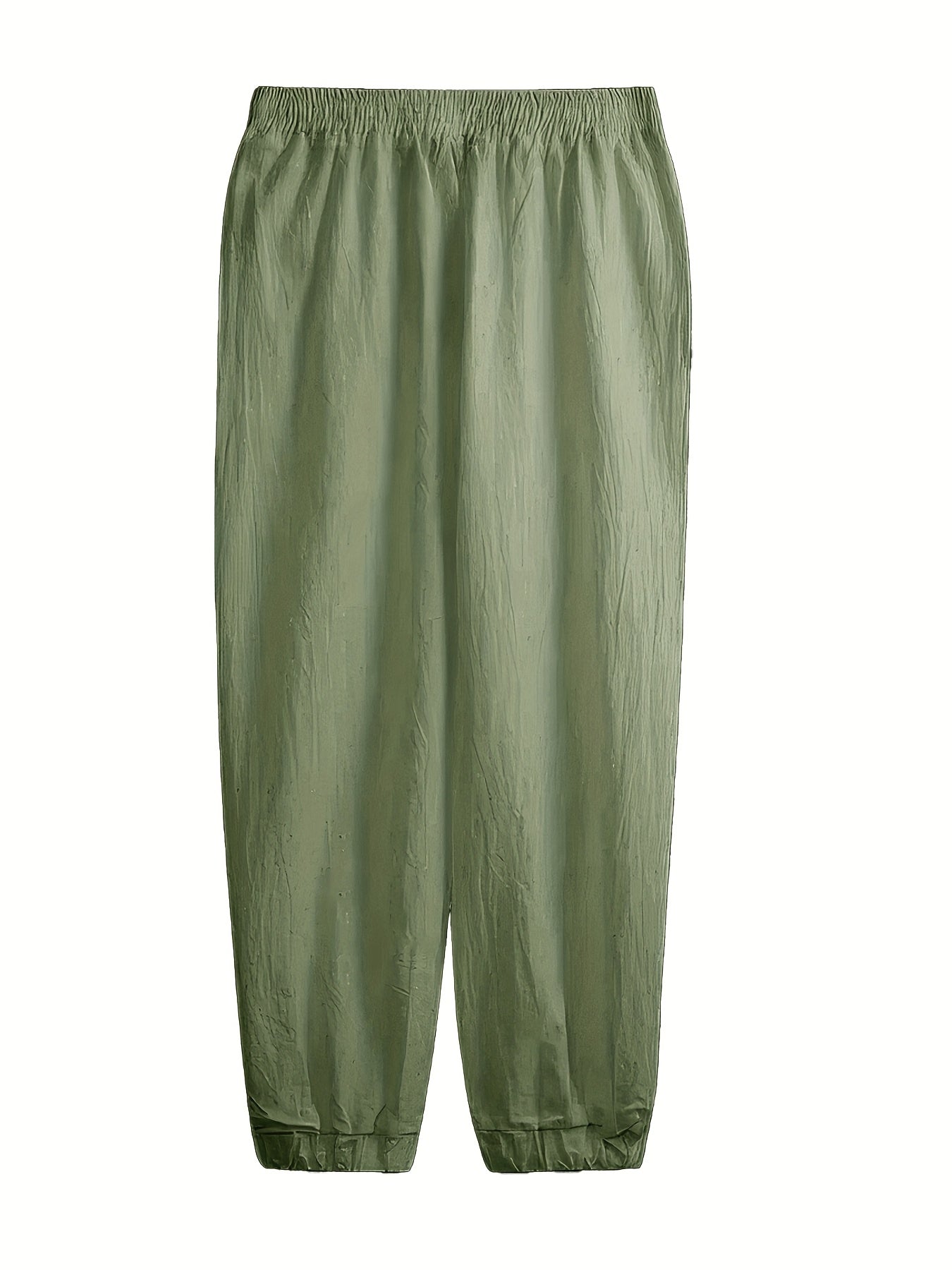 Joggers da uomo Valstrend in tessuto lavato e strappato, pantaloni casual con tasche e cintura con coulisse, stile comodo e sportivo