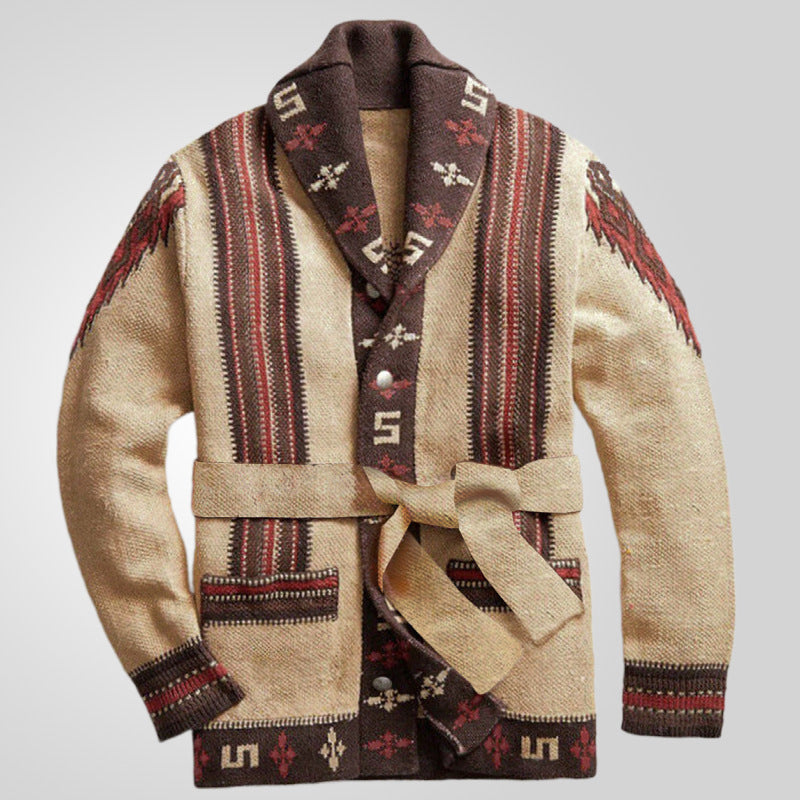 Cardigan spessore autunno e inverno Valstrend, maglione doppiato caldo con maniche lunghe e collo a V, ideale per la stagione fredda