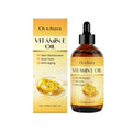 Olio per la cura della pelle Vee Multi Effect di Valstrend, bottiglia con contagocce e etichetta nera e oro, mostra il prodotto.