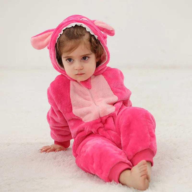 Costume multivariato per bambini RocketBaby USA, travestimento da orsetto coffee per età 2-36 mesi, vestito colorato e morbido