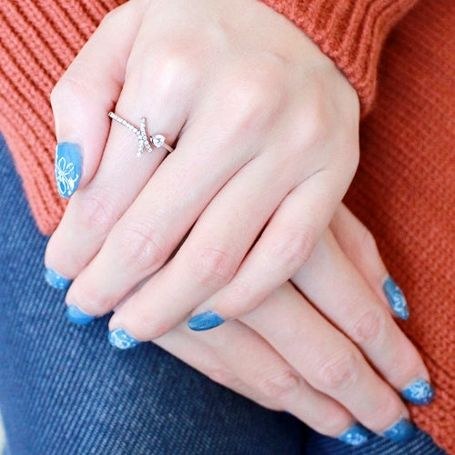Anello in acciaio inossidabile lucido con finitura alta, senza placcatura, con grade AAA, marca Sajishop.