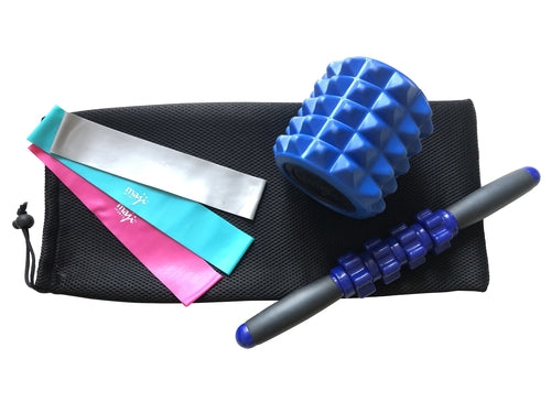 Set di bande di resistenza Sajishop per il recupero muscolare, 3 pezzi, ideali per allenamenti e stretching.