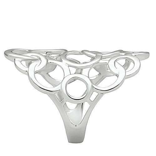 Anello in ottone rodiato senza pietre con design semplice, prodotto Sajishop, visibile in primo piano con dettagli lucidi.