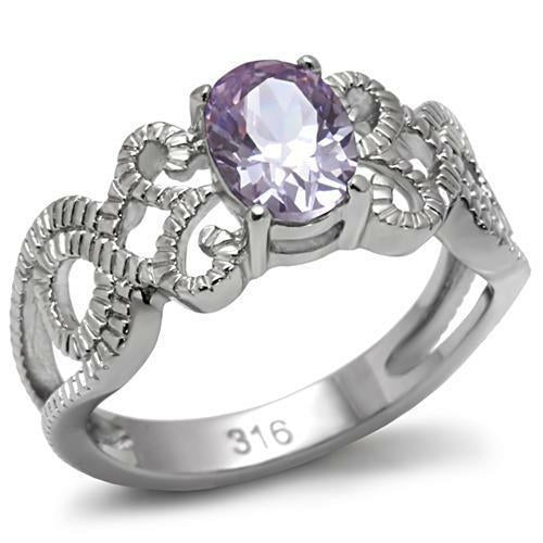Anello in acciaio inossidabile lucido senza placcatura con grado AAA, design elegante e rifinito di Sajishop.