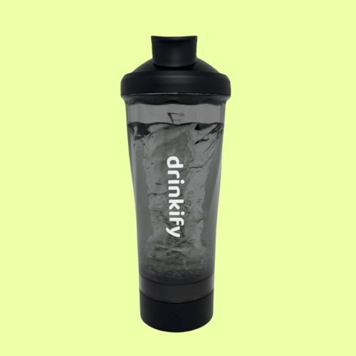 Bottiglia elettrica Sajishop per proteine, frutta, con motore ricaricabile, design compatto e pratico per shaker proteico.