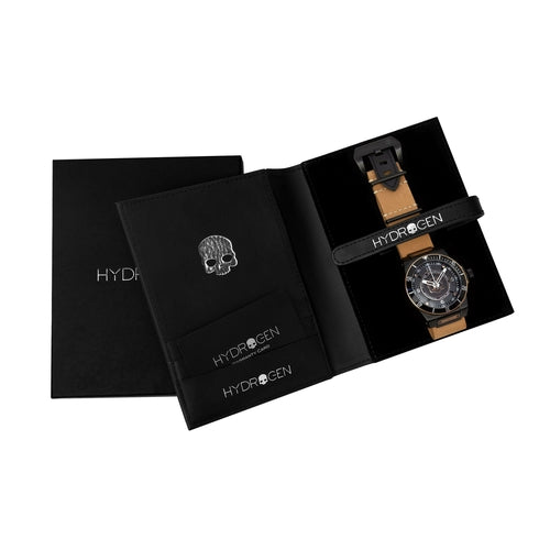 Bracciale sportivo in nero e marrone Nato Sajishop, cinturino in tessuto resistente per orologi casual e sportivi.