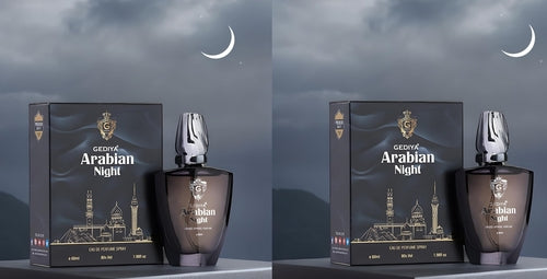 Profumo unisex Arabian Night Sajishop, 60ml, lunga durata, flacone elegante con aroma avvolgente e misterioso.
