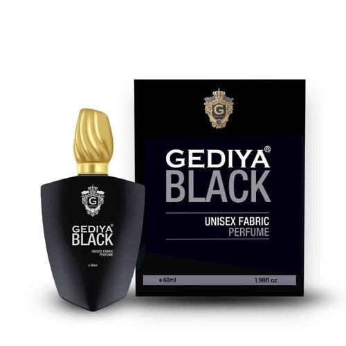 Profumo unisex Black Stone Sajishop da 60 ml, bottiglia nera, fragranza a lunga durata per uomo e donna, elegante e raffinato