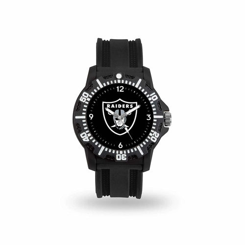 Orologi Game Time NFL con logo dei Oakland Raiders, uomo e donna, orologio sportivo con quadrante con logo della squadra.