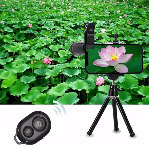 Kit di lenti per fotocamera smartphone Sajishop da 11 in 1, lenti in argento per foto e video di alta qualità.