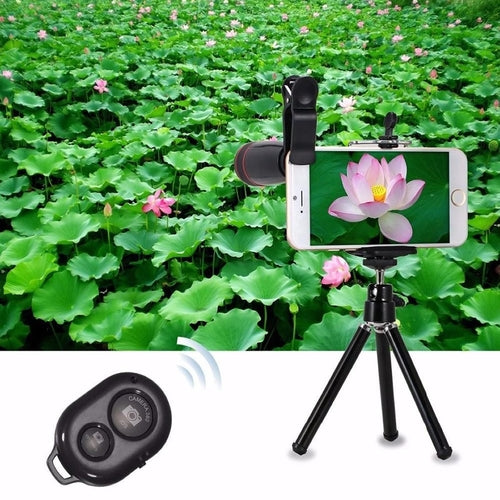 Kit di lenti per fotocamera smartphone Sajishop da 11 in 1 con obiettivi in argento, compatibile con vari modelli di telefoni.