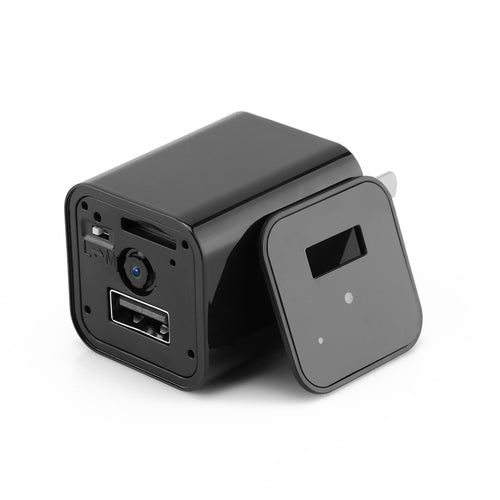 Caricatore USB con telecamera nascosta HD 1080P Sajishop, dispositivo di sicurezza domestica con telecamera integrata.