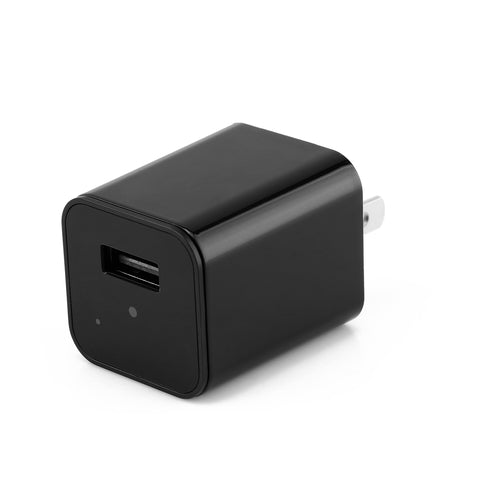 Caricatore USB Sajishop con telecamera nascosta HD 1080P, dispositivo di sicurezza domestica con funzione di videosorveglianza.