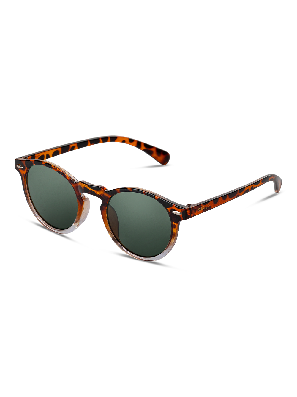 Occhiali da sole Smooder Dogma Plus Mystic Green con lenti verdi e montatura moderna, stile elegante e di tendenza