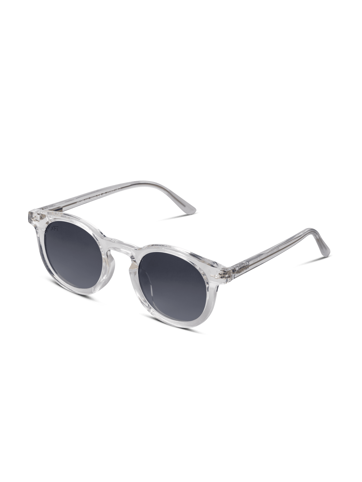 Occhiali da sole Spectraluxe X Frame Therapy con montatura blu indaco e lenti colorate, stile moderno e alla moda.